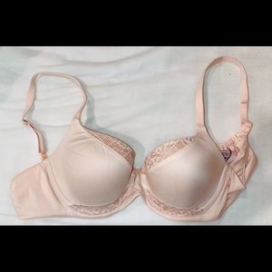 Victoria’s Secret Bra- Body by Victoria lined Demi - champagne Pink- 36C